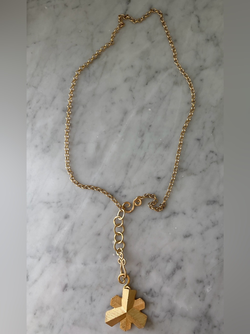Stephanie Kantis gold necklace